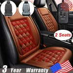 2X Universal Car Seat Heater Heated Cover Cushion Winter Heating Warmer Pad 12V. Fixed Price $33.99.
