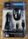 Usb Charger Combo Kit And Mini Cable The Sharper Image New Sealed Nos. Fixed Price $11.99.