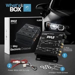 Pyle PLXR2B 2-WAY Electronic Audio Crossover. Fixed Price $45.00.