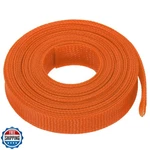Uxcell Expandable Sleeving, 15/16-INCH 25FT Cable Sleeve, Orange. Fixed Price $34.99.