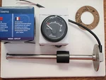 Fuel Tank Gauge Meter Sender 4" Stainless Wema Kus UPFR-BB-240-33 Black. Fixed Price $87.95.