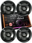 Jvc KW-R940BTS 2-DIN Lcd Bluetooth Receiver + 4X Pioneer Car Audio 6.5" Speakers. Fixed Price $174.99.