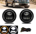 Led Fog Lamps With Daytime Running Lights Fit 2006-2014 F150-HALOGEN, White. Fixed Price $103.98.