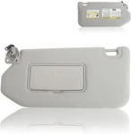 Zonfant Grey Left Driver Side Visor Lamp And Mirror Without Sunroof.... Fixed Price $25.00.