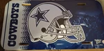 Vintage Dallas Cowboys Wincraft Plastic License Plate Made Usa. Fixed Price $12.50.