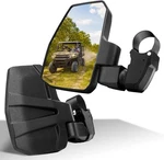 Utv Side Mirrors,you No Longer Need To Adjust By 8.5"*5.3", Black. Fixed Price $87.53.