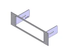 Havis C-EB25-TK6-1P Mounting Bracket, 2.5" Space Kenwood TK-6110. Fixed Price $47.50.