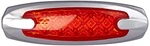 Roadpro RP1370RD Red Sealed Diamond Lens Light W/ Stainless Steel Base. Fixed Price $23.99.