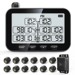 Guta Trailer Tire Pressure Monitoring System, Rv Tpms With 12 Sensors, 6 Aler.... Fixed Price $533.58.