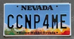 Nevada License Plate Vanity - Cisco Ccnp 4 Me. Fixed Price $10.00.