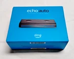 Amazon Echo Auto - The First For Your Car + Alexa New Unopened Box. Fixed Price $22.50.