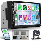 Rimoody Double Din 7 Inch Touchscreen Radio Wireless Carplay Android.... Fixed Price $81.83.