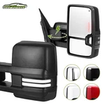 Siziom Power Fold Switchback Tow Mirror For 14-19 Chevy Silverado Gmc Sierra. Fixed Price $319.99.