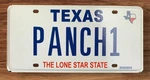 Txs Lone Star State Vanity License Plate " 1 ' Pancho Villa Cisco. Fixed Price $29.99.