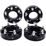 Vlaoschi Black Forged 6X5.5 Hubcentric Wheel Spacers Inch With 14X1.5 Stu.... Fixed Price $147.31.