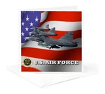 3DROSE, United States Air Force Greeting Card. Fixed Price $11.99.