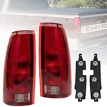 Tail Light Assembly Compatible With Chevy Gmc C/k Truck 1988-1998, Red. Fixed Price $63.45.