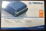Trendnet TE100-P1P 1-PORT Parallel Print Server New Box. Fixed Price $39.99.