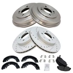 Disc Brake Pad And Rotor / Drum Shoe Kit-dx Trq Fits 03-04 Civic. Fixed Price $182.95.