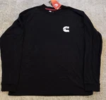 New Cummins Large Shirt Black Long Sleeve Cotton/poly Diesel Engine Truck. Fixed Price $19.98.