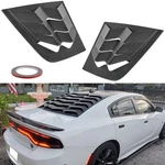 Bonbo Side Window Air Vent Scoop Shades Louvers, Matte Black. Fixed Price $25.45.