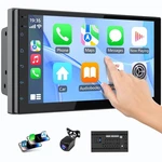 Double Din Wireless Carplay For Car, 7" Hd Touchscreen With Apple Carp.... Fixed Price $90.20.