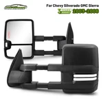 Siziom Tow Mirrors For 2003-2007 Silverado 1500 2500 3500 Gmc Sierra Switchback. Fixed Price $174.27.