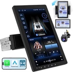 10.1" Rotatable Touch Screen Car Stereo Single Din - Android 13, Wireless.... Fixed Price $150.68.