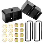 3" Rear Leveling Lift And Block Kit W/extended Square Leaf Spring U-bolts Fit.... Fixed Price $82.00.