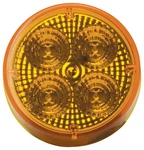 Roadpro RP1010ADL 2-1/2 Inch Round Amber Led Diamond Lens Clearance Marker Light. Fixed Price $19.95.
