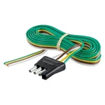 Curt 58032 Trailer-side 4-PIN Flat Wiring Harness With 48-INCH Wires. Fixed Price $12.39.