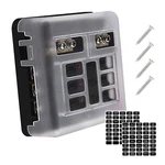 Ampper 6 Way Fuse Box W/negative Bus, Dc 12-24 Atc/ato Block With Led .... Fixed Price $15.34.