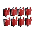 Set Of 8 Square High Energy Ignition Coil Compatible With Cadillac Chevy Gmc .... Fixed Price $135.99.
