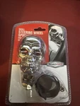 Roadpro RPSPN11 Steering Wheel Spinner Skull Adjustable Fit Brodie Knob For Cars. Fixed Price $12.00.