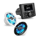 Nvx VMPS35 & MVSP8 Marine Receiver With Bluetooth And Speakers. Fixed Price $329.95.