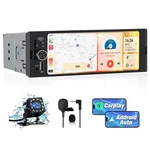 Pyniro Universal Single Din Stereo With Wireless Carplay & Android Auto,.... Fixed Price $102.57.