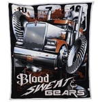 Diesel Life License DL02BSG Blood Sweat And Gears Sherpa Throw 60X70. Fixed Price $42.45.