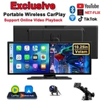 Volam 10.25" Wireless Carplay Screen For With Net-flix Youtube And Camera. Fixed Price $125.99.