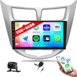 Camecho 2G64G Android 13 Car Stereo For Hyundai Accent 2012-2017 Wireless. Fixed Price $208.32.
