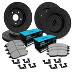 WHWH2-39019 R1 Concepts 4-WHEEL Set Brake Disc And Pad Kits Front & Rear For 300. Fixed Price $504.79.