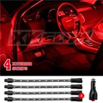 Glow XK041004-R Car / Truck Interior Red 4PC Silicon Strip Led Accent Light. Fixed Price $44.74.