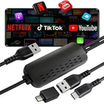 Koogold 3-IN-1 Wireless Carplay Adapter With Video Streaming, Screen Black. Fixed Price $149.71.