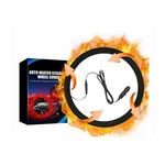 Rayhong Heated Steering Wheel Cover Universal 12V Warmer 14.5-15.5 Inch Black. Fixed Price $16.99.