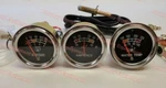 New Tractor Oil Amp Temperature Gauge Set W/ Chrome Bezel For Many Brands 2". Fixed Price $29.99.