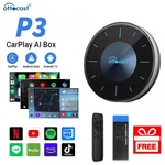 Ottocast P3 Carplay Android Ai Box Wireless Auto Adapter 8+128GB +remote. Fixed Price $189.05.