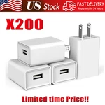 Universal 5V 1A Plug Usb Ac Wall Charger Power Adapter For Smart Phone Lot. Fixed Price $272.18.