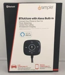 New Isimple BTAAX100 Voice Activated Bluetooth Connected Car Kit With Alexa. Fixed Price $18.95.